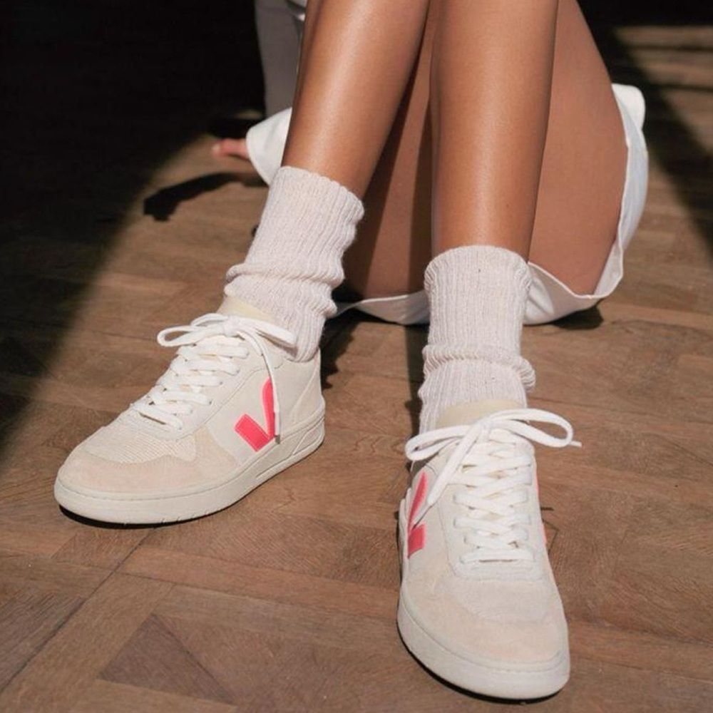Veja V-10 Suede Sneakers
